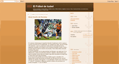 Desktop Screenshot of futboldeisabel.blogspot.com