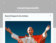 Tablet Screenshot of massimopavanello.blogspot.com