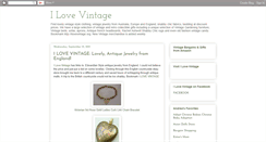 Desktop Screenshot of i-love-vintage-collectibles.blogspot.com