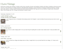 Tablet Screenshot of i-love-vintage-collectibles.blogspot.com