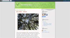 Desktop Screenshot of newbeingvault.blogspot.com