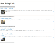 Tablet Screenshot of newbeingvault.blogspot.com