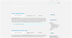 Desktop Screenshot of clutchrepair.blogspot.com
