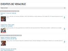 Tablet Screenshot of eventosdeveracruz.blogspot.com