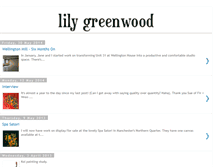 Tablet Screenshot of lilygreenwood.blogspot.com