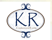 Tablet Screenshot of krcreationsandevents.blogspot.com