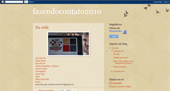 Desktop Screenshot of fazendocontato2010.blogspot.com