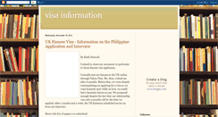 Desktop Screenshot of howtogetvisas.blogspot.com