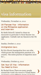 Mobile Screenshot of howtogetvisas.blogspot.com