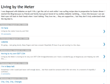 Tablet Screenshot of livingbythemeter.blogspot.com