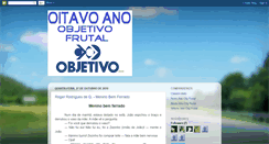 Desktop Screenshot of oitavoanoobjetivofrutal.blogspot.com