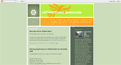Desktop Screenshot of oldfieldlibdems.blogspot.com