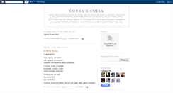 Desktop Screenshot of cousaecoisa.blogspot.com