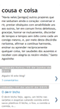 Mobile Screenshot of cousaecoisa.blogspot.com