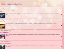 Tablet Screenshot of linesdrommehjorne.blogspot.com