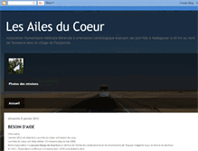 Tablet Screenshot of lesailesducoeur.blogspot.com