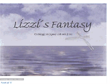 Tablet Screenshot of lizzisfantasy.blogspot.com