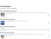 Tablet Screenshot of mismasmascotas.blogspot.com