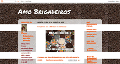 Desktop Screenshot of amobrigadeiros.blogspot.com