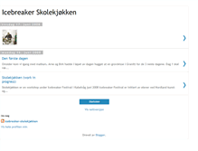 Tablet Screenshot of icebreaker-skolekjokken.blogspot.com