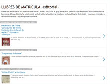 Tablet Screenshot of llibresdematricula.blogspot.com