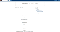 Desktop Screenshot of excesobarcelona.blogspot.com