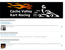 Tablet Screenshot of cvkartracing.blogspot.com