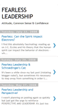 Mobile Screenshot of fearlessleadership.blogspot.com