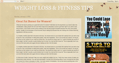 Desktop Screenshot of freeweightlossfitnesstips.blogspot.com