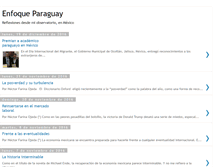 Tablet Screenshot of enfoqueparaguay.blogspot.com