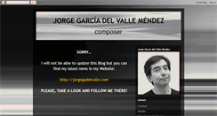 Desktop Screenshot of jorgegadelvalle.blogspot.com