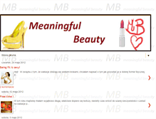 Tablet Screenshot of meaningfulbeauty.blogspot.com