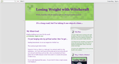 Desktop Screenshot of losingweightwithwitchcraft.blogspot.com