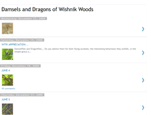 Tablet Screenshot of ofdamselsanddragons.blogspot.com