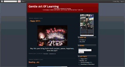 Desktop Screenshot of gentleartoflearning.blogspot.com