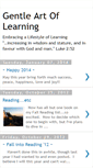 Mobile Screenshot of gentleartoflearning.blogspot.com