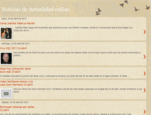 Tablet Screenshot of noticiasdeactualidadonline.blogspot.com