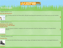 Tablet Screenshot of bootstrappy.blogspot.com