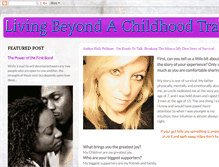 Tablet Screenshot of livingbeyondachildhoodtrauma.blogspot.com