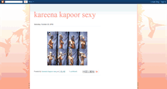 Desktop Screenshot of kareenakapoorsexy.blogspot.com