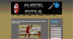 Desktop Screenshot of marcelfutsal.blogspot.com