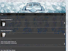 Tablet Screenshot of lakeeffectbrewing.blogspot.com