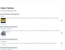 Tablet Screenshot of hater-nation.blogspot.com