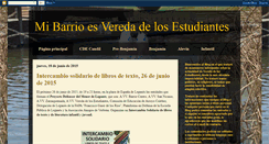 Desktop Screenshot of mibarrioesvereda.blogspot.com