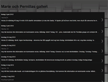 Tablet Screenshot of marieochannasgalleri1.blogspot.com