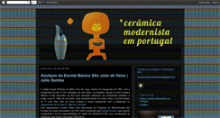 Desktop Screenshot of ceramicamodernistaemportugal.blogspot.com