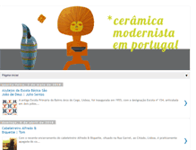 Tablet Screenshot of ceramicamodernistaemportugal.blogspot.com