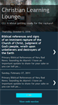 Mobile Screenshot of christianlearninglounge.blogspot.com