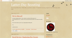 Desktop Screenshot of latterdayscout.blogspot.com