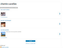 Tablet Screenshot of cavellec-chemin.blogspot.com